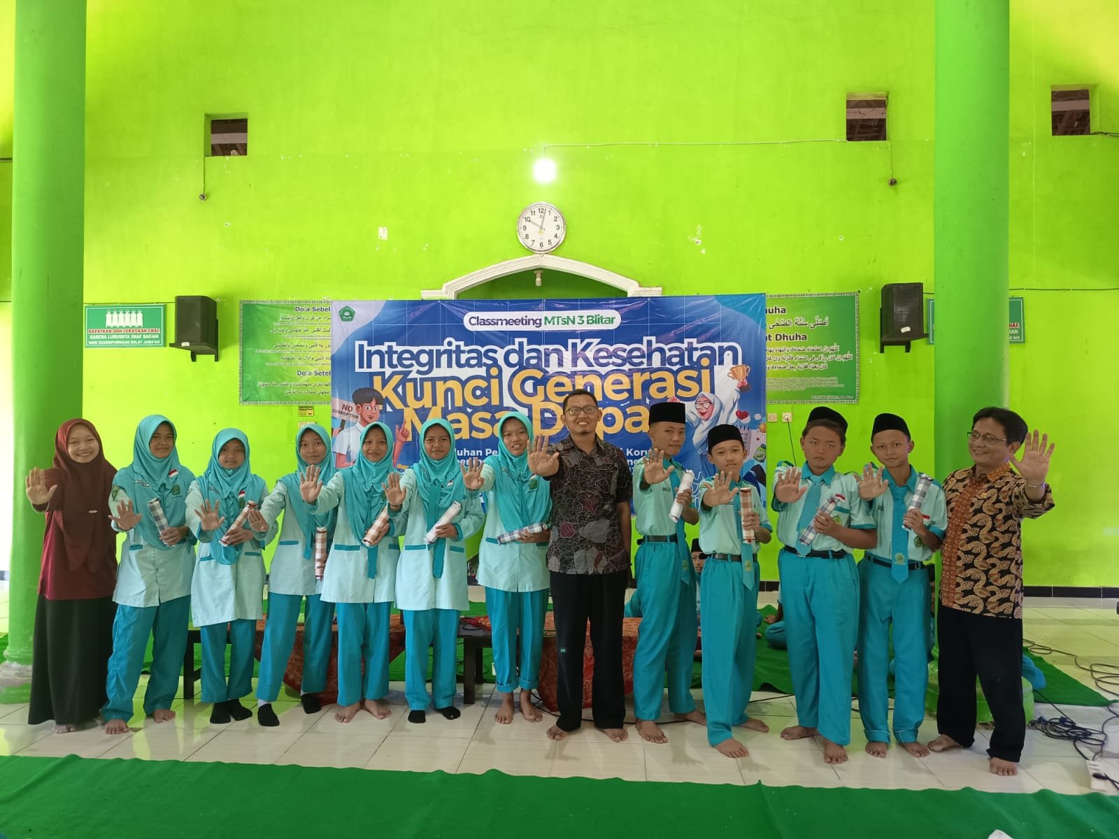 MTsN 3 Blitar Tanamkan Integritas Anti Korupsi melalui Penyuluhan Pelajar